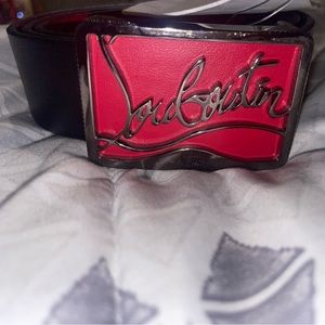 Christian Louboutin - Ricky Logo belt